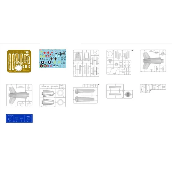 Miniart 40009 - 1/35 - FOCKE WULF TRIEBFLUGEL VTOL JET FIGHTER 261 mm