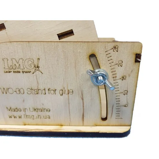 LMG WO-30 Glue and Tool Stand, Inclined, Laser Model Graving storing system