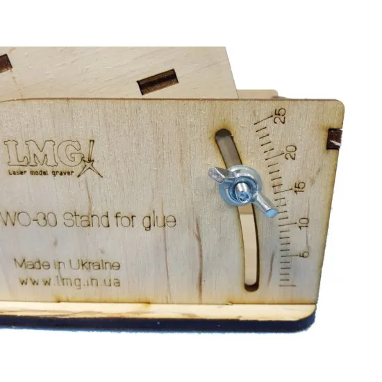 LMG WO-30 Glue and Tool Stand, Inclined, Laser Model Graving storing system