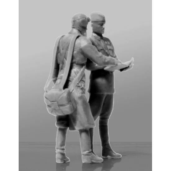 ICM 32013 - 1/32 - I-153 with Soviet Pilots (1939-1942)