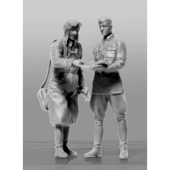 ICM 32013 - 1/32 - I-153 with Soviet Pilots (1939-1942)