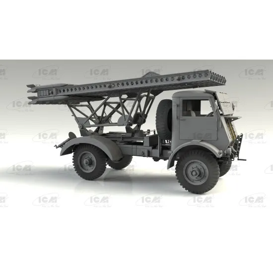 ICM 35591 - 1/35 - BM-13-16 on W.O.T. 8 chassis, WWII Soviet MLRS 174 mm