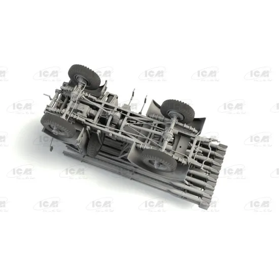 ICM 35591 - 1/35 - BM-13-16 on W.O.T. 8 chassis, WWII Soviet MLRS 174 mm