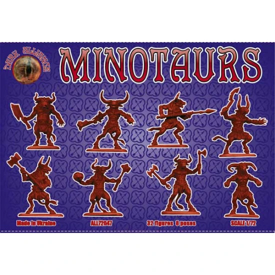 Alliance 72047 - 1/72 - Minotaurys. Set 2. 32 figures. Scale model kit