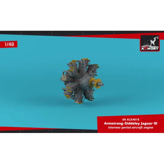 Armory ACA4818 - 1/48 - Jaguar-III aircraft engine