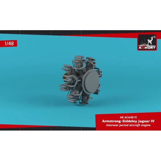 Armory ACA4819 - 1/48 - Jaguar-IV aircraft engine