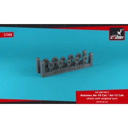 Armory AW14012 - 1/144 - Antonov An-10/12 Cub wheels