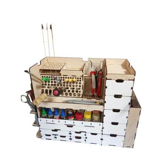 LMG WO-15 Mobile workplace, Laser Model Graving, Worked place for modelers