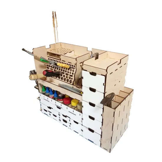 LMG WO-15 Mobile workplace, Laser Model Graving, Worked place for modelers