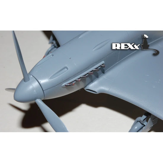 Exhaust Pipes for Yak-3 Airplane Zvezda,Eduard 1/48 REXx 48026 Branch Pipes