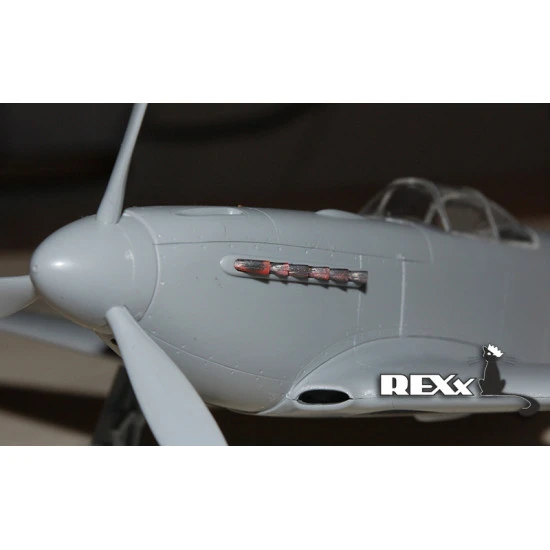 Exhaust Pipes for Yak-3 Airplane Zvezda,Eduard 1/48 REXx 48026 Branch Pipes