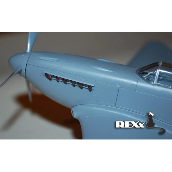 Exhaust Pipes for Yak-3 Airplane Zvezda,Eduard 1/48 REXx 48026 Branch Pipes