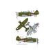 Dora Wings 48029 - 1/48 Scale - Republic P-43 Lancer. Plastic Model Kit