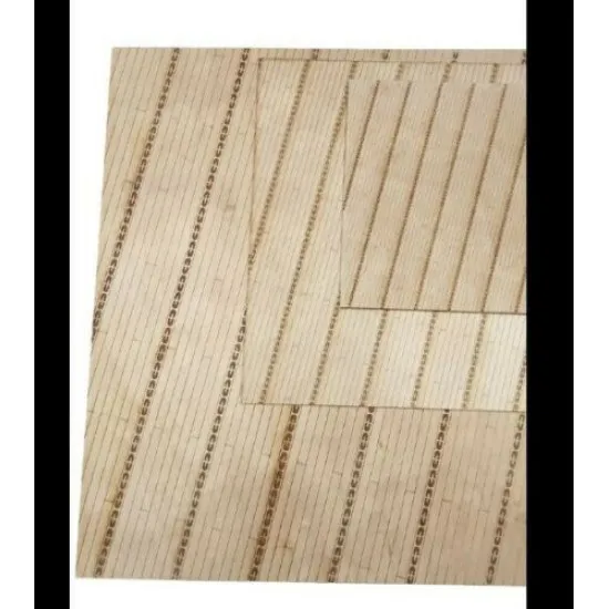 LMG MA-03 - Deck of an American WWII aircraft carrier 1/32 scale Laser graving