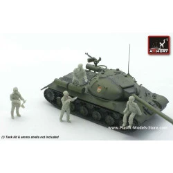 RESIN Soviet-Russian tankmen modern Ammo loading 4 fig. 1/72 Armory F7208
