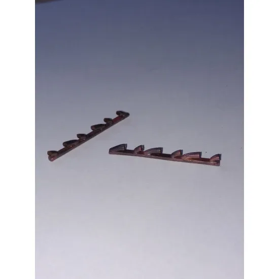 Exhaust Pipes for Yakovlev Yak-3 Airplane SpecialHobby 1/32 REXx 32047 Branch Pipes
