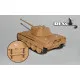 Exhaust Pipes for Pz.Kpfw.V Ausf.ADFG Tank univers. 1/72 REXx 17202 Branch Pipes