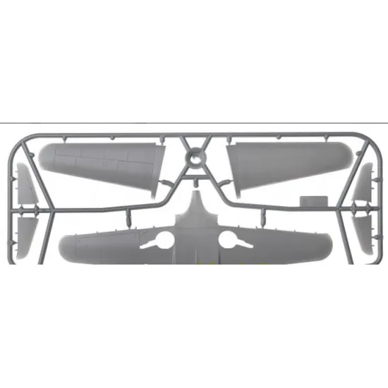 Dora Wings 72006 Bell TP-63E Kingcobra (Two seat) plastic model kit, scale 1/72