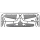 Dora Wings 72006 Bell TP-63E Kingcobra (Two seat) plastic model kit, scale 1/72
