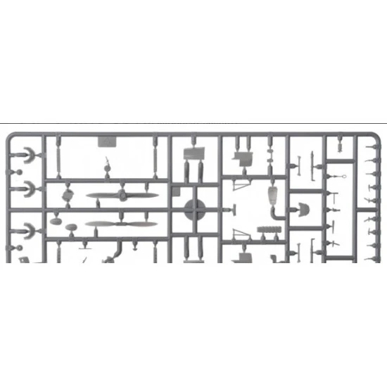 Dora Wings 72011 Messershmitt Bf.109 A/B Legion Condor plastic model kit, scale 1/72