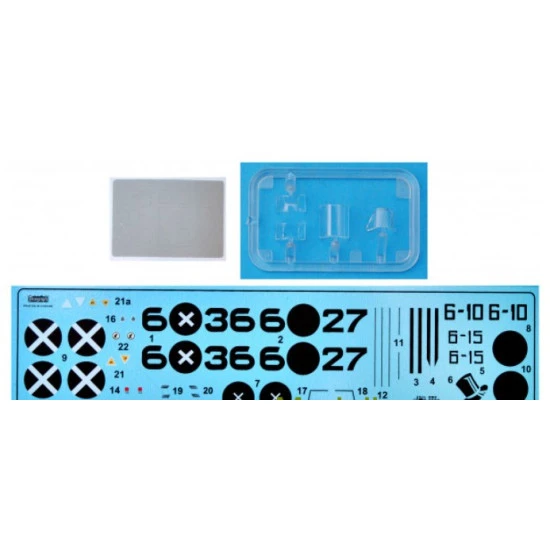 Dora Wings 72011 Messershmitt Bf.109 A/B Legion Condor plastic model kit, scale 1/72