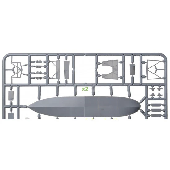 Dora Wings DW72020 Savoia-Marchetti S.55 (torpedo bomber) plastic model kit, scale 1/72