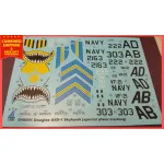 CAT4 D48001 - 1/48 Douglas A4D-1 A-4A Skyhawk Special Plane Marking Decals BuAer