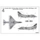 CAT4 D48001 - 1/48 Douglas A4D-1 A-4A Skyhawk Special Plane Marking Decals BuAer