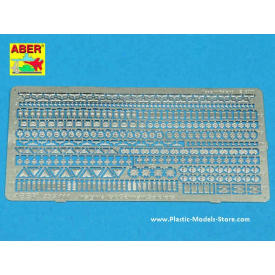 Insignia for German Soldiers PE set 1/35 Aber 35A111