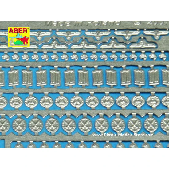 Insignia for German Soldiers PE set 1/35 Aber 35A111