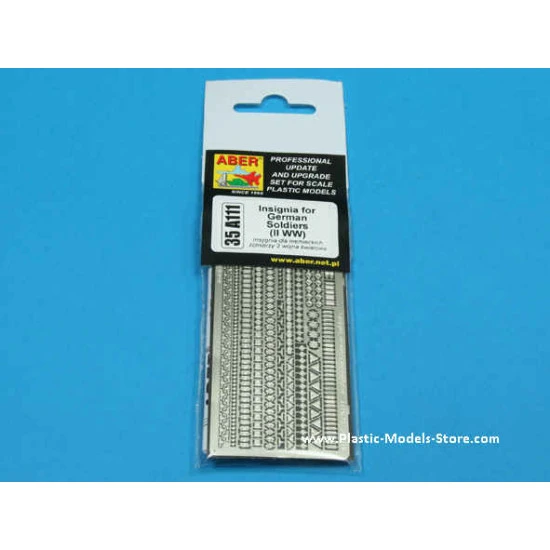 Insignia for German Soldiers PE set 1/35 Aber 35A111