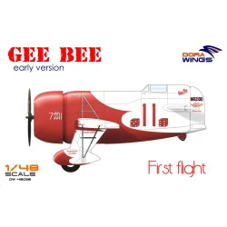 Dora Wings DW 48026 Gee Bee Super Sportster R-1 (early version) plastic model kit, scale 1/48