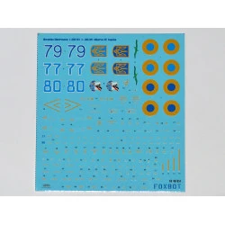 Foxbot 48-051 - 1/48 - Ukrainian Albatrosses L-39C/M1 decal