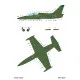 Foxbot 48-051 - 1/48 - Ukrainian Albatrosses L-39C/M1 decal