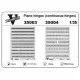 Vmodels 35004 - 1/35 - Photo-etched piano hinges type 2 35004