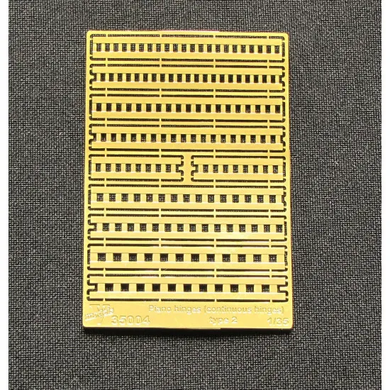 Vmodels 35004 - 1/35 - Photo-etched piano hinges type 2 35004