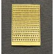 Vmodels 35004 - 1/35 - Photo-etched piano hinges type 2 35004