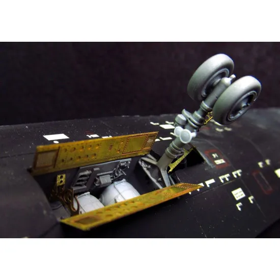 Metallic Details MDR7219 -1/72 - SR-71 Blackbird. Landing gears