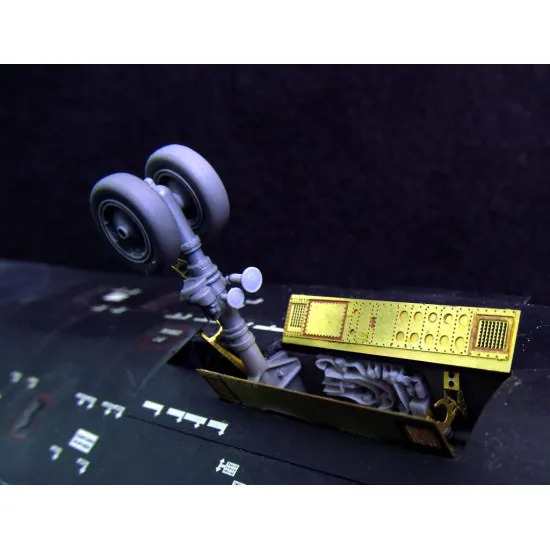 Metallic Details MDR7219 -1/72 - SR-71 Blackbird. Landing gears