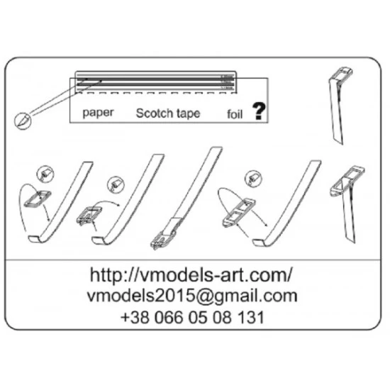 Vmodels 35021 - 1/35 - Photo-etched Buckle