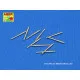 Set of 10 pcs 203 mm barrels Japan ships 1/350 Aber 350-L01