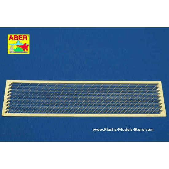 Ships aslant railing 45 degree PE set 1/350 Aber 350-03