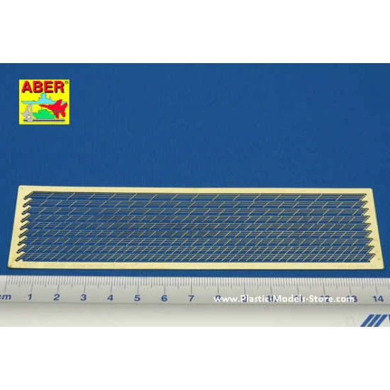 Ships aslant railing 45 degree PE set 1/350 Aber 350-03