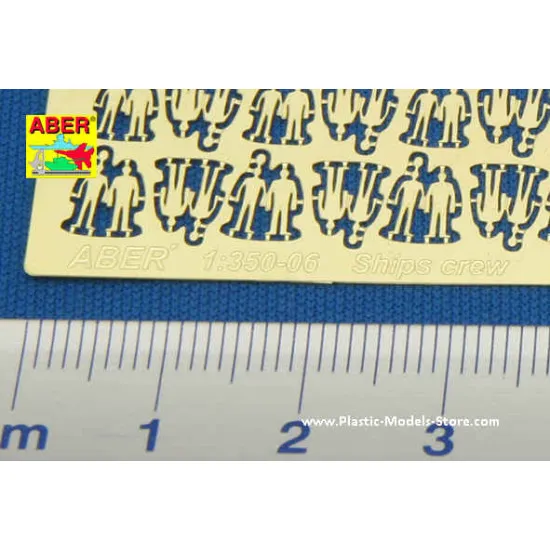 Ships crew - sailors figures PE set 1/350 Aber 350-06
