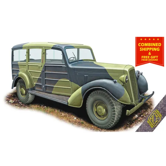 ACE 72551 - 1/72 - Super Snipe Station Wagon (Woodie). Plastic model kit