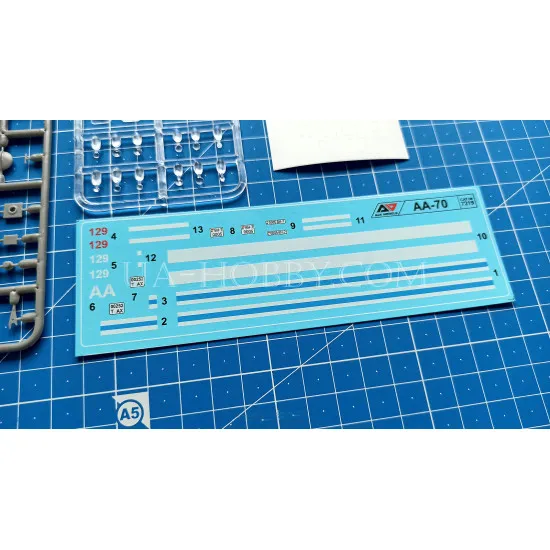 A&A Models 7219 - 1/72 - AA-70 Firefighting Truck