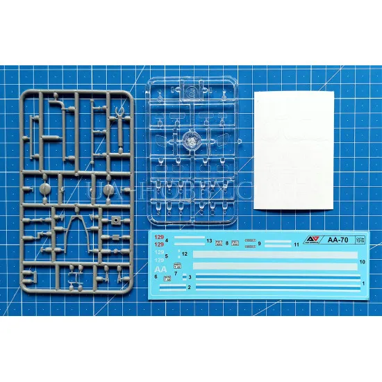 A&A Models 7219 - 1/72 - AA-70 Firefighting Truck