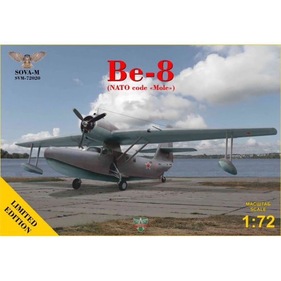 Sova Model 72020 - 1/72 - Be-8 passenger amphibian aircraft