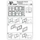 Vmodels 35040 - 1/35 - PE Removable lateral windows le.dl. Einheits(Kfz.1)