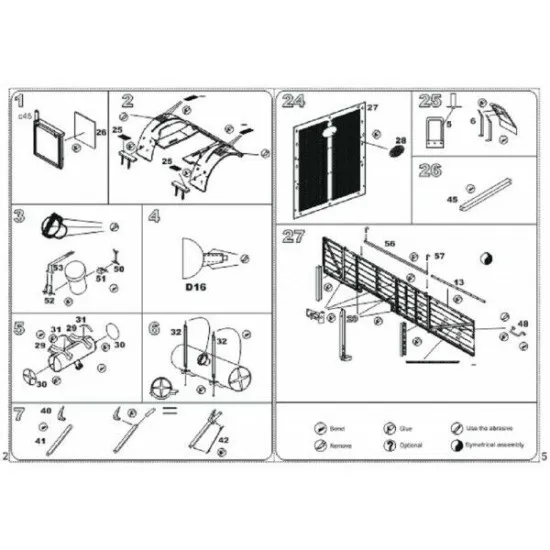 Vmodels 35041 - 1/35 - Photo-etched set model W.O.T. 6 WWII British truck